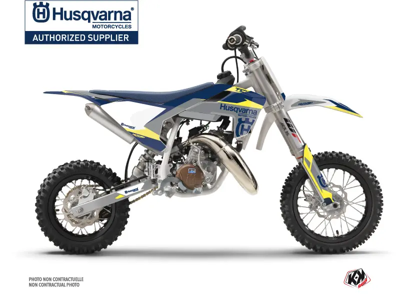 Kit Décoration Moto Cross Orbit Husqvarna TC 50 Gris