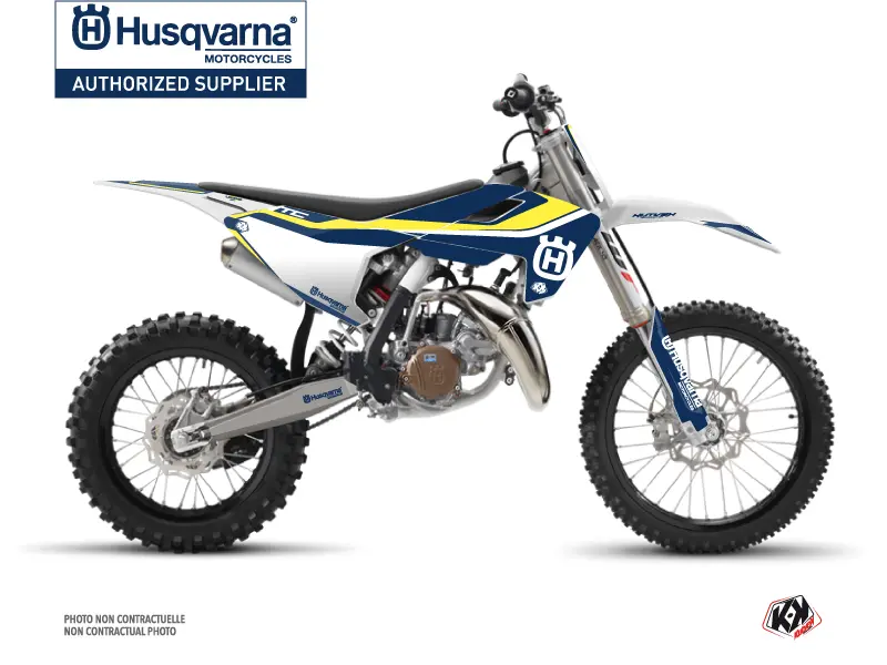 Kit de adhesivos motocross Legend Husqvarna TC 85 Azul