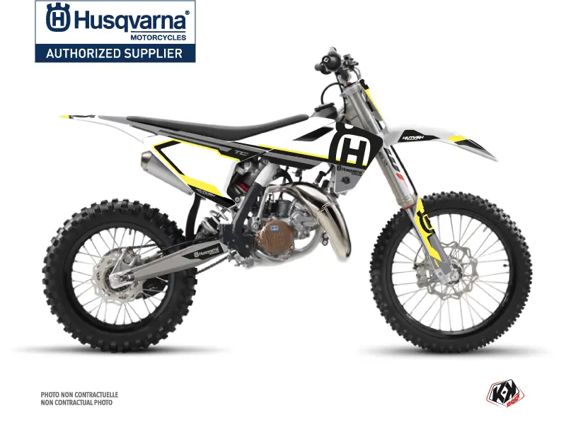 KUTVEK Nova Husqvarna TC 85 クロス用デコキット ブラック