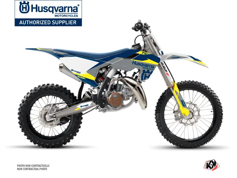 طقم تزيين سباق موتوكروس Orbit Husqvarna TC 85 رمادي KUTVEK