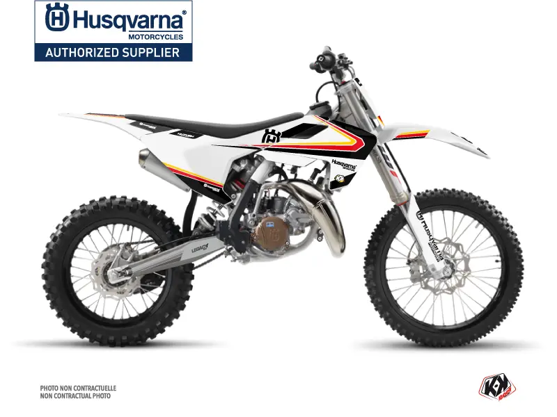 오토바이 데코 키트 Legacy Husqvarna TC 85 블랙 옐로우 KUTVEK