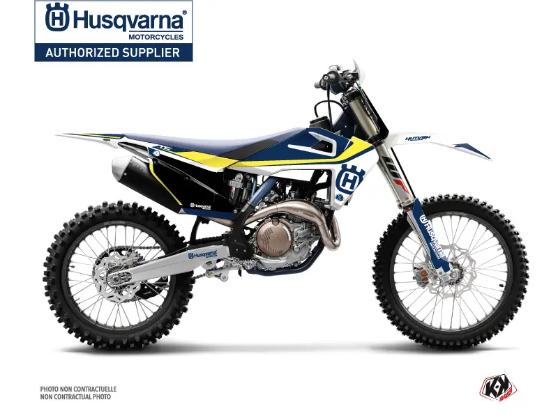 ডেকোরেশন কিট Moto Cross Legend Husqvarna TC 125 নীল