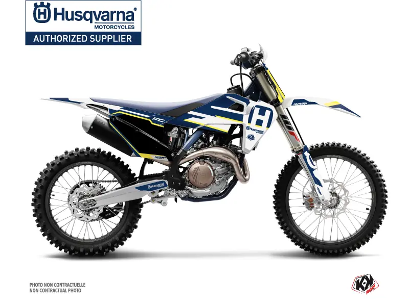 KUTVEK Nova 越野摩托车装饰套件 Husqvarna FC 250 蓝色
