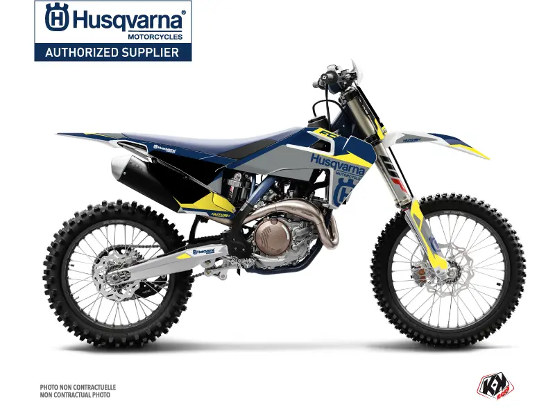 Dekorsatz Motocross Orbit Husqvarna FC 250 grau KUTVEK