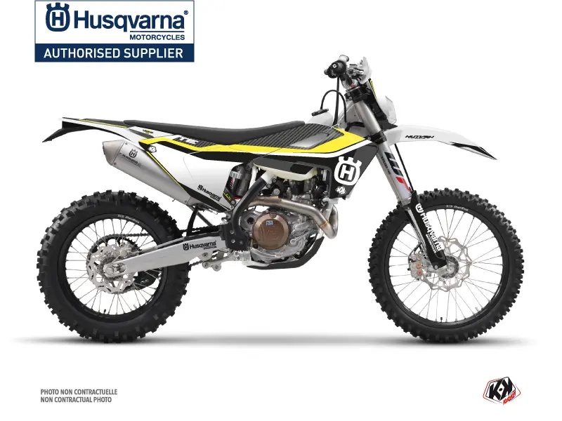 Dekorsatz Moto Cross Legend Husqvarna TC 250 Schwarz KUTVEK
