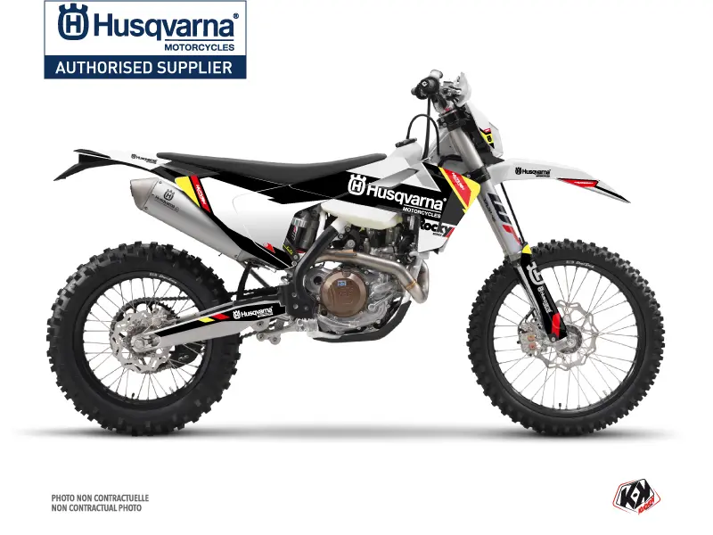 Motorcross stickerset Rocky Husqvarna TC 250 zwart KUTVEK