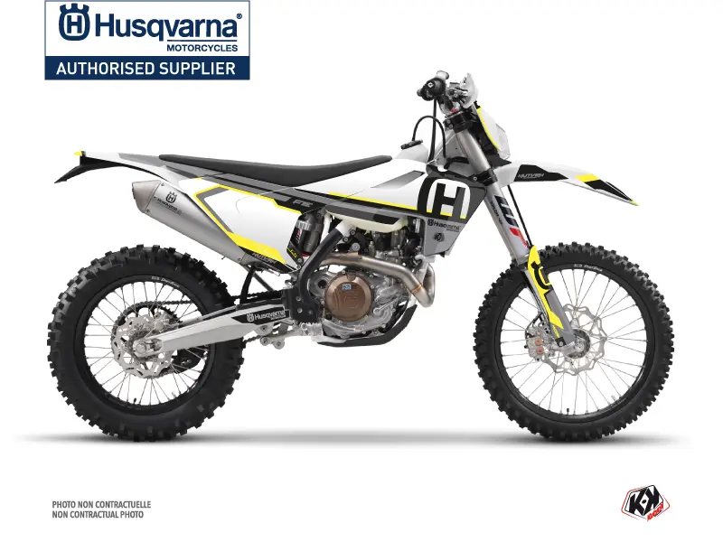Kit Décoration Moto Cross KUTVEK Husqvarna 250 FE Noir