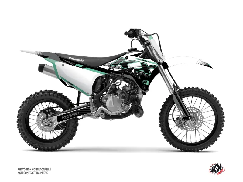 Stickerset Crossmotor Live Kawasaki 85 KX Turquoise KUTVEK