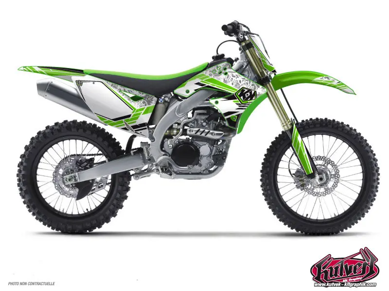 KUTVEK モトクロス スピリット Kawasaki 250 KXF デカールキット