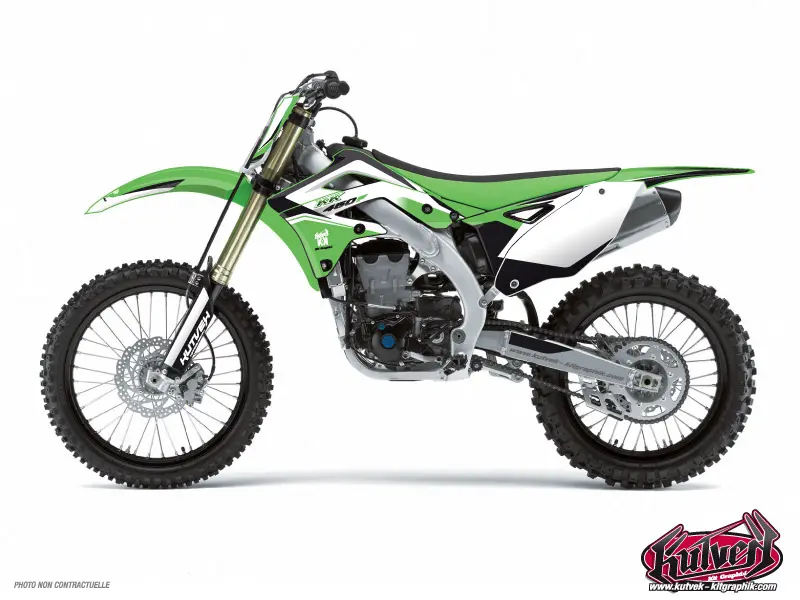 Kawasaki 250 KXF KUTVEK 어설트 모토크로스 데코 키트
