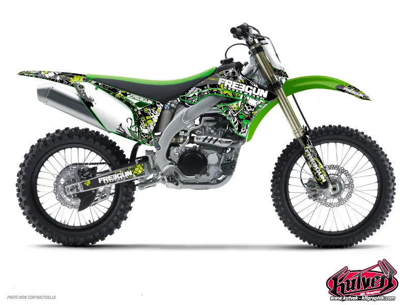Freegun Kawasaki 450 KXF KUTVEK موٹو کراس ڈیکل کٹ