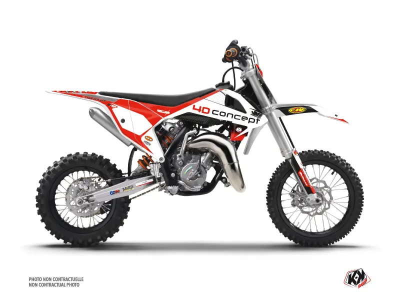 Dekorační sada motokros Replica BOS KTM 50 SX KUTVEK