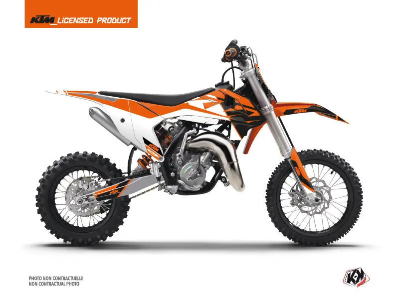Sada dekorací motokros Skyline KTM 50 SX Oranžová KUTVEK