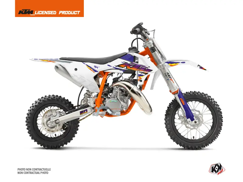 Sada polepů pro motokros Memories KTM 50 SX KUTVEK