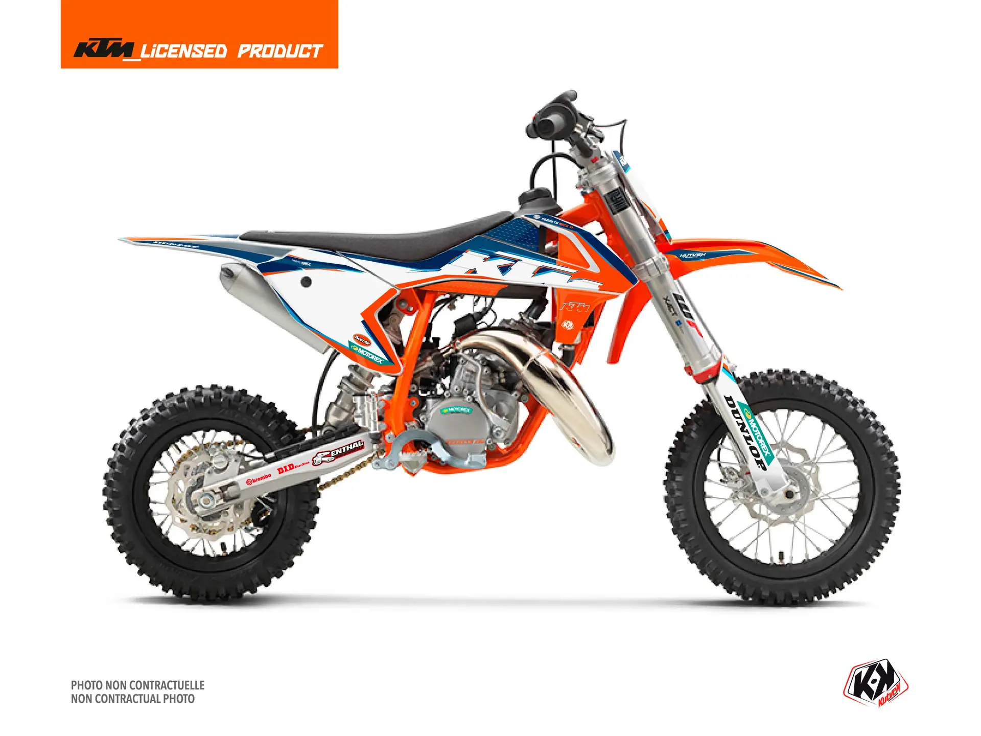 Sada plastů Origin-K22 KTM 50 SX KUTVEK