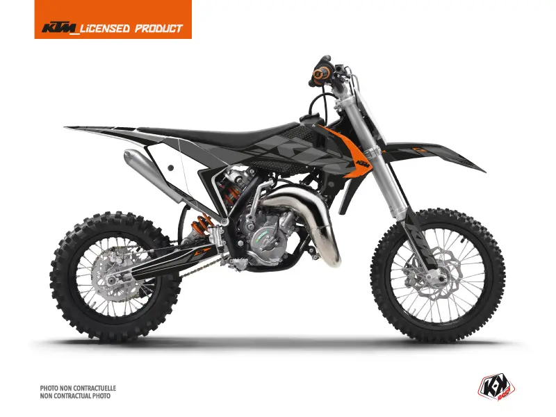 Dekorsatz Reflex KTM 50 SX Schwarz KUTVEK