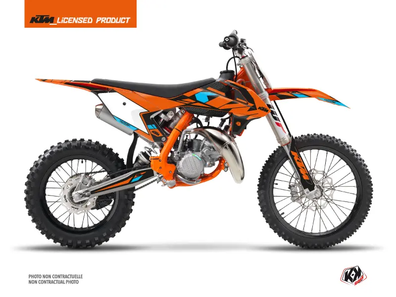 Dekoratsioonikomplekt motocrossile Reflex KTM 85 SX oranž KUTVEK