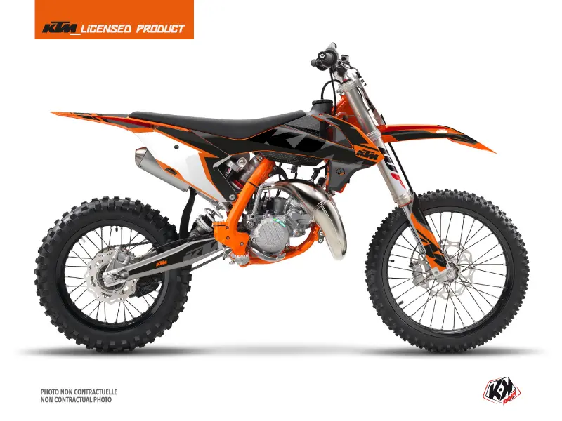 Kit Plastiques Moto Cross Gravity KTM 85 SX Orange
