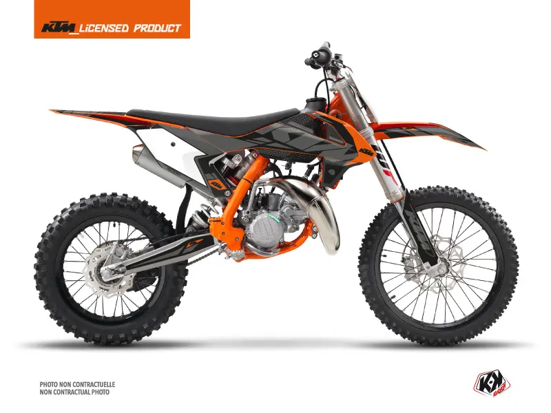 Kutveki motokrossi dekoratsioonikomplekt Reflex KTM 85 SX must