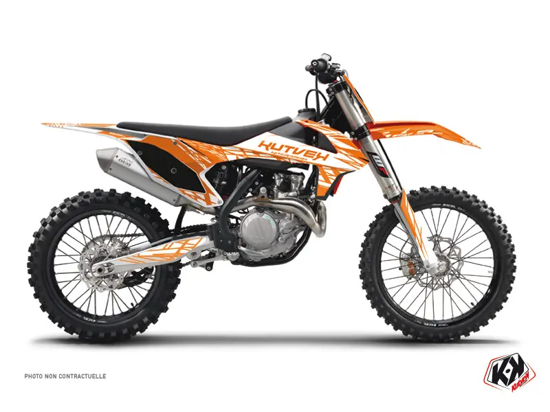 KUTVEK Eraser Motocross Dekorsatz KTM 125 SX Orange