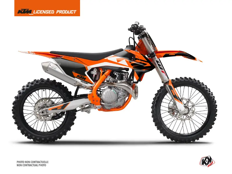 Kit de Decoração Moto Cross Skyline KTM 150 SX Orange KUTVEK