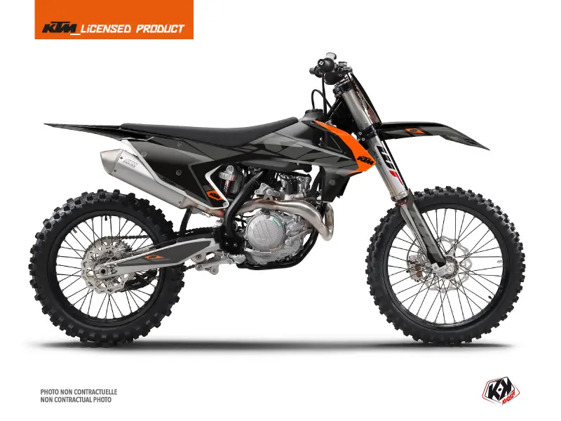 Dekorsatz Kutvek Motocross Reflex KTM 150 SX schwarz