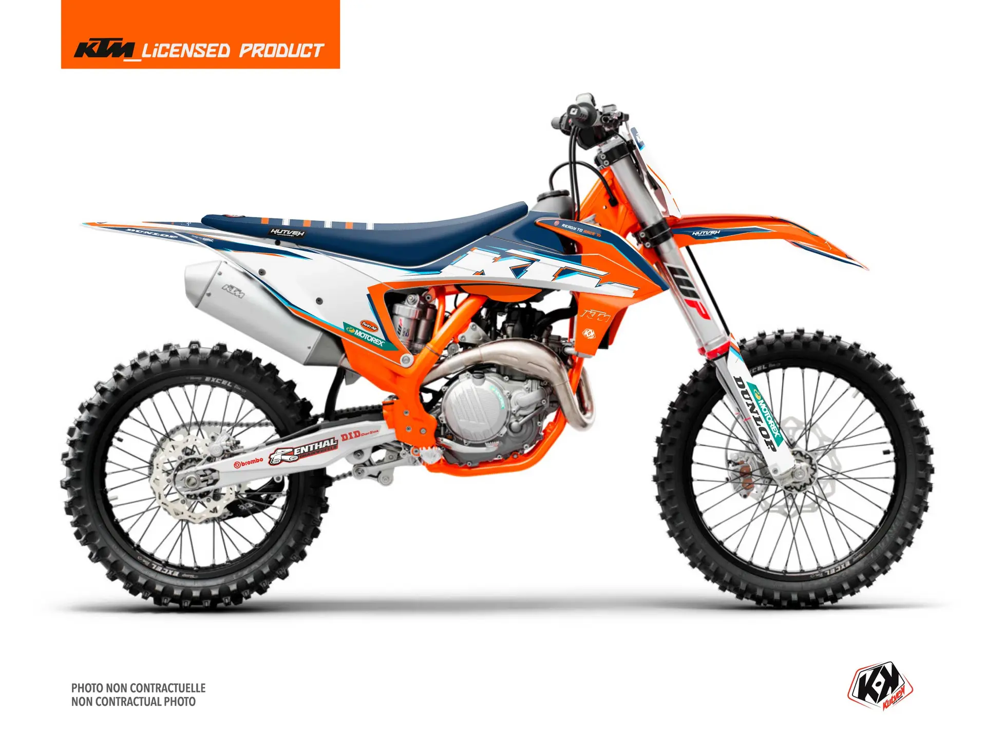Sada plastů moto cross KUTVEK Origin-K22 KTM 250 SX