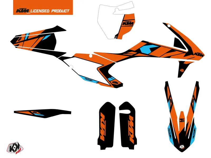 Декоративен комплект за мотокрос Reflex KTM 250 SX Orange KUTVEK — изглед 2