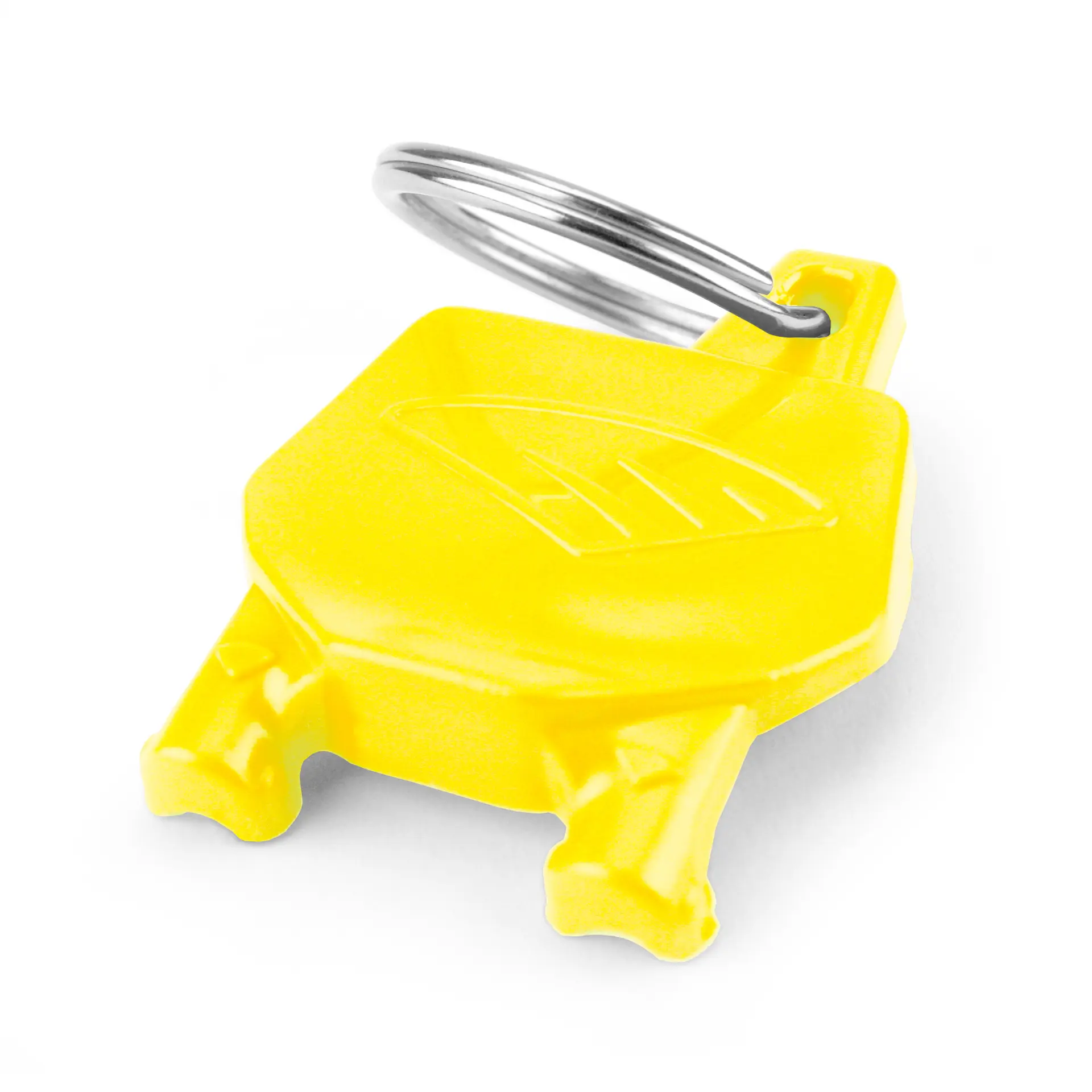 Portachiavi Placca Racing Giallo Cycra