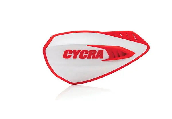 Chrániče rúk Cycra Cyclone bielo/červené