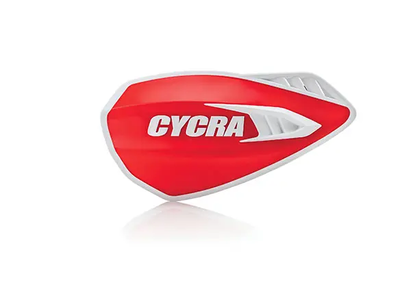 Cycra 사이클론 레드/화이트 핸드가드