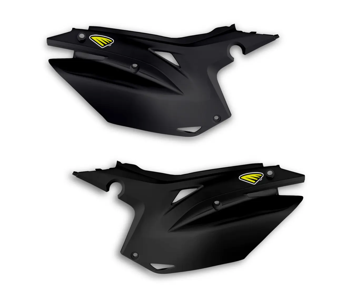 Boční číselné panely Cycra Honda černé