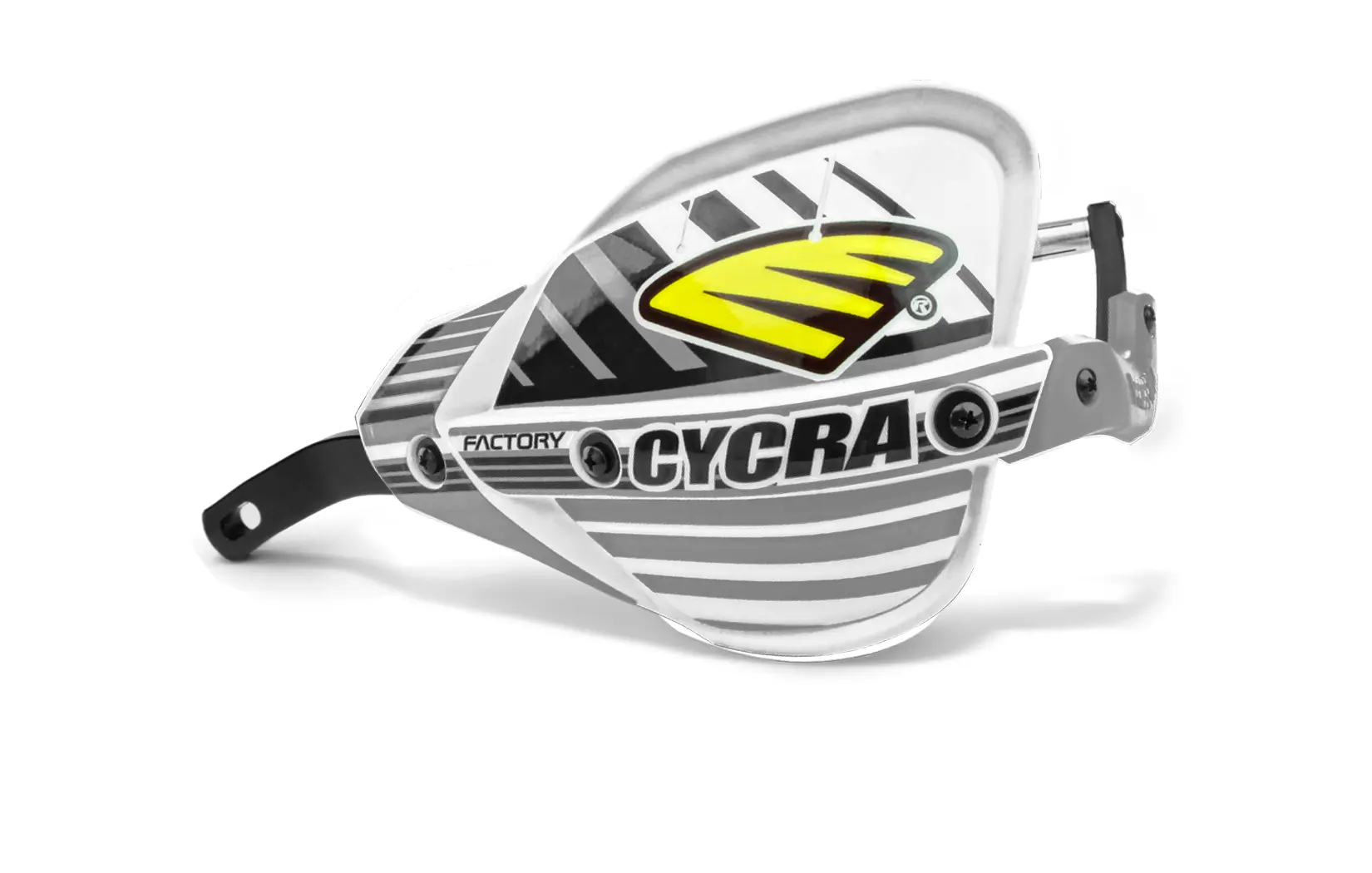 Cycra Probend Factory Handschutz ohne Bügelbefestigung weiß