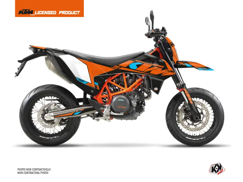 Dekoratsioonikomplekt Moto Cross Reflex KTM 690 SMC R Orange KUTVEK