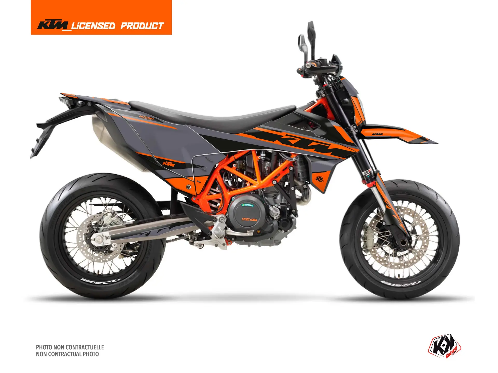 Mootorratta crossi dekoratsioonikomplekt Breakout KTM 690 SMC R hall KUTVEK
