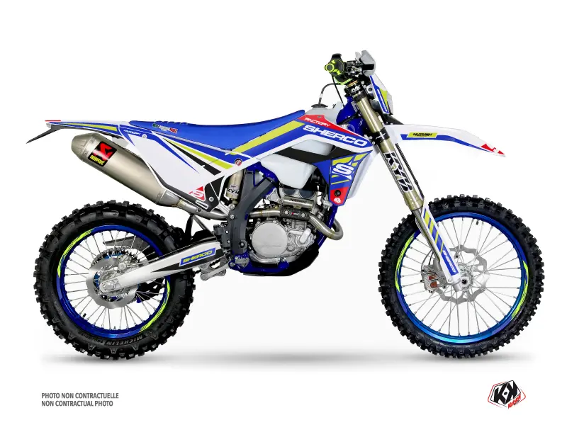 مجموعة ديكور دراجة كروس Stam Sherco SE / SEF أبيض KUTVEK