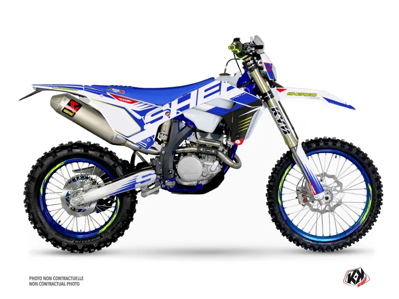 Kit Decorațiune Moto Cross Sherco SE/SEF Alb Kutvek