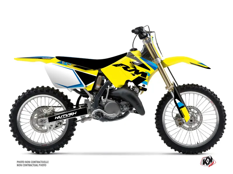 Sada polepů pro motokros Suzuki 250 RM Modrý Label