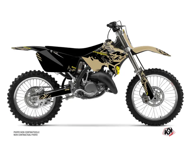 越野摩托车贴花套装 Zero Suzuki 250 RM 沙色 KUTVEK