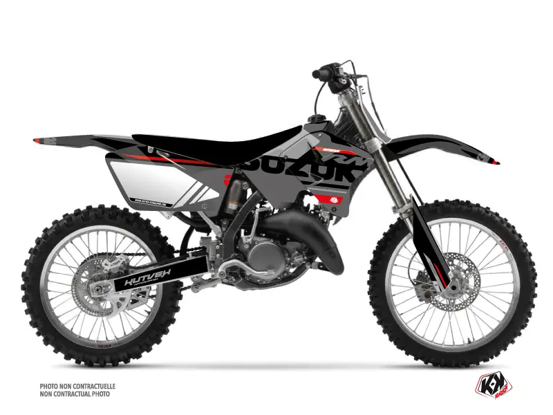 Kit dekorací pro motokros Suzuki 250 RM Černý