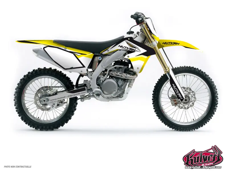 KUTVEK Suzuki 250 RMZ Assault Moto Cross Dekorasyon Kit'i
