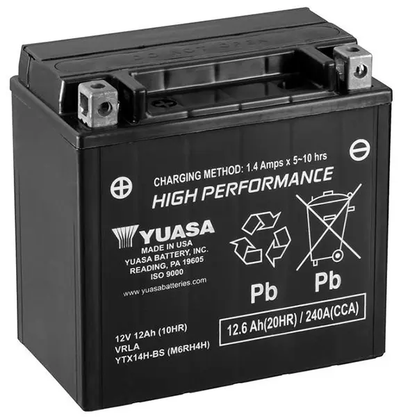 Batterie Yuasa YTX14H SLA AGM wartungsfrei