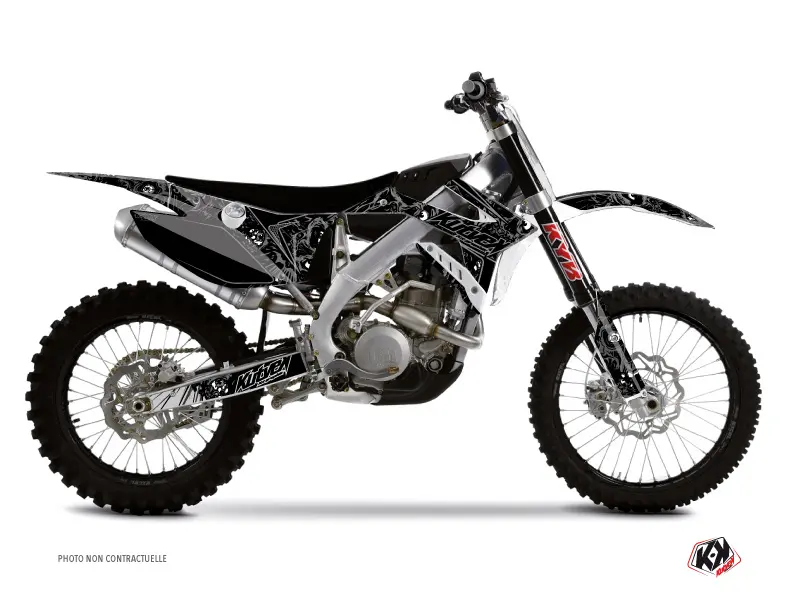 Kit Decorativ Moto Cross Zombies Dark TM MX 250 Negru KUTVEK
