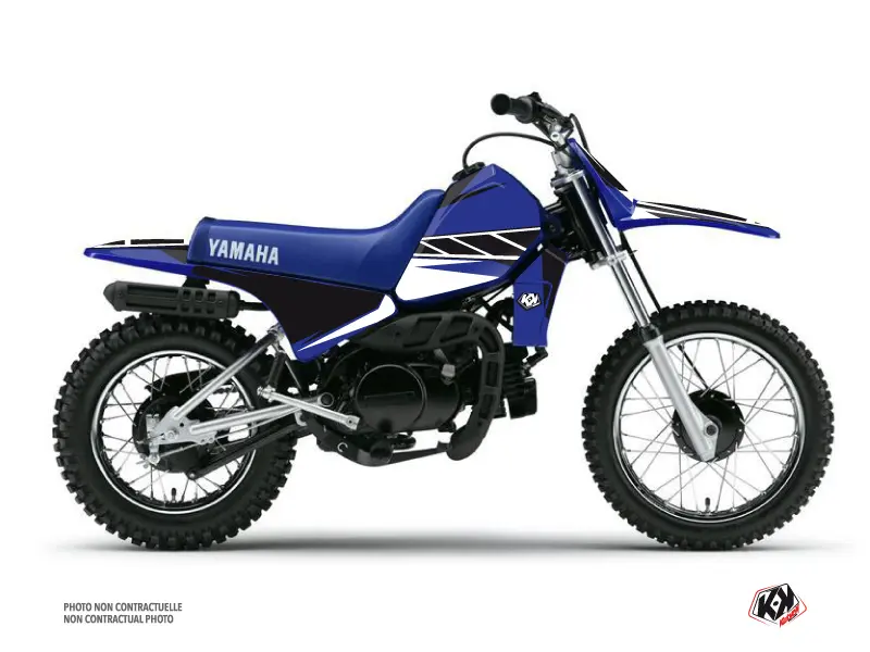 Dekorativní sada pro motokros Replica Yamaha PW 80 Modrá KUTVEK