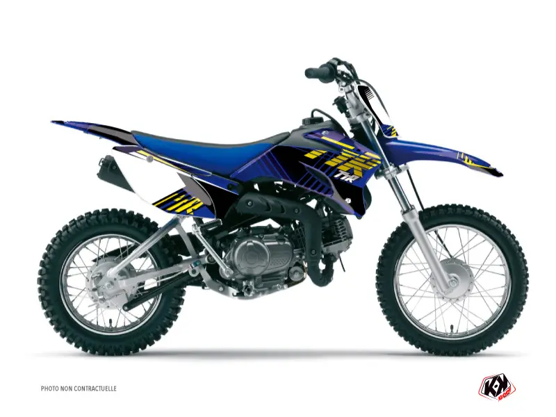 Kit Dekorace Motokros Flow Yamaha TTR 90 Žlutý KUTVEK