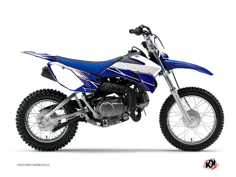 Sada polepů Moto Cross Stripe Yamaha TTR 90 Midnight Blue KUTVEK