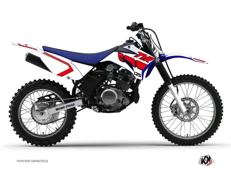 KUTVEK ビンテージ モトクロス デカールキット Yamaha TTR 125 レッド