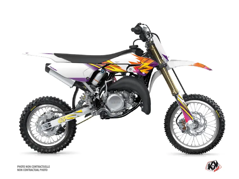 モトクロス メモリーズ ヤマハ 65 YZ デカールキット KUTVEK