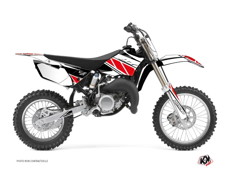 Dekorační sada pro motokros Yamaha 85 YZ Červená Replika KUTVEK
