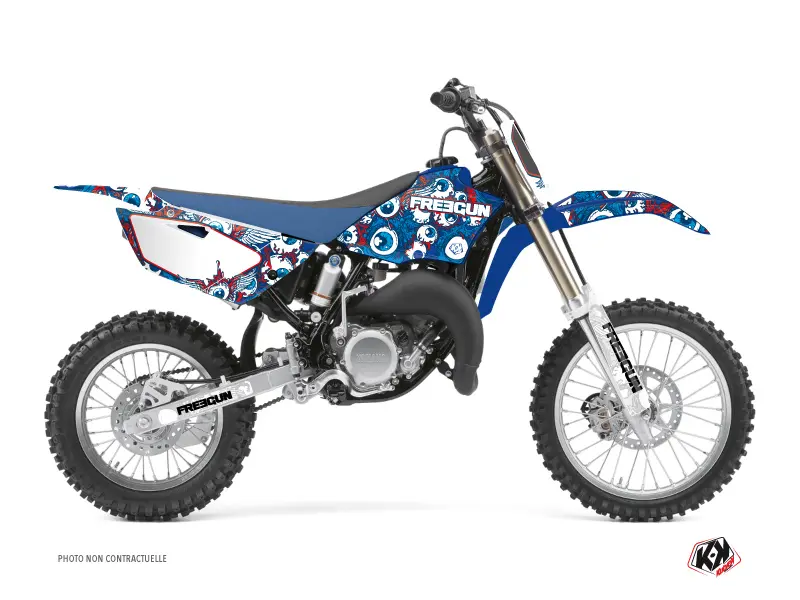 Kit plastiques Freegun Eyed Yamaha 85 YZ rouge